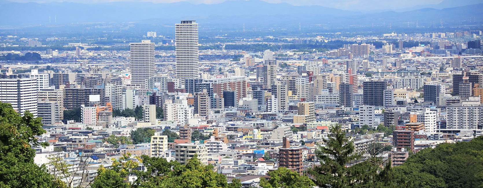 札幌の街並